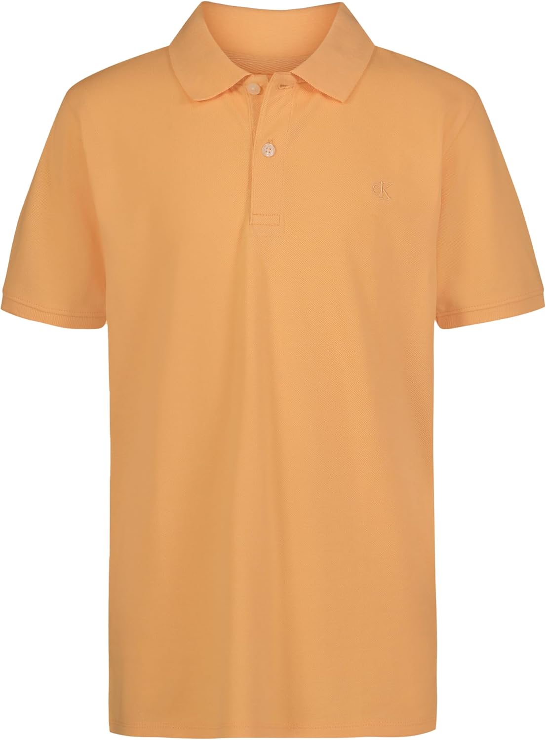 

Поло Calvin Klein для мальчиков с коротким рукавом из микропике, застежка на пуговицы, мягкое и удобное., Peach Cobbler, Оранжевый, Поло Calvin Klein для мальчиков с коротким рукавом из микропике, застежка на пуговицы, мягкое и удобное., Peach Cobbler