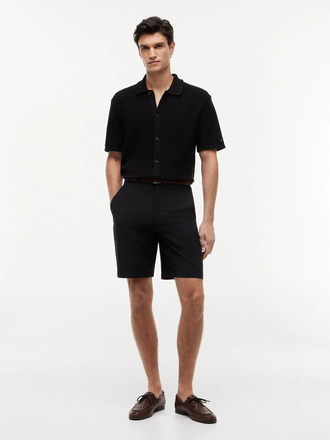Классические брюки-чиносы 'DOVER 8' Tommy Hilfiger, Black — фото 4