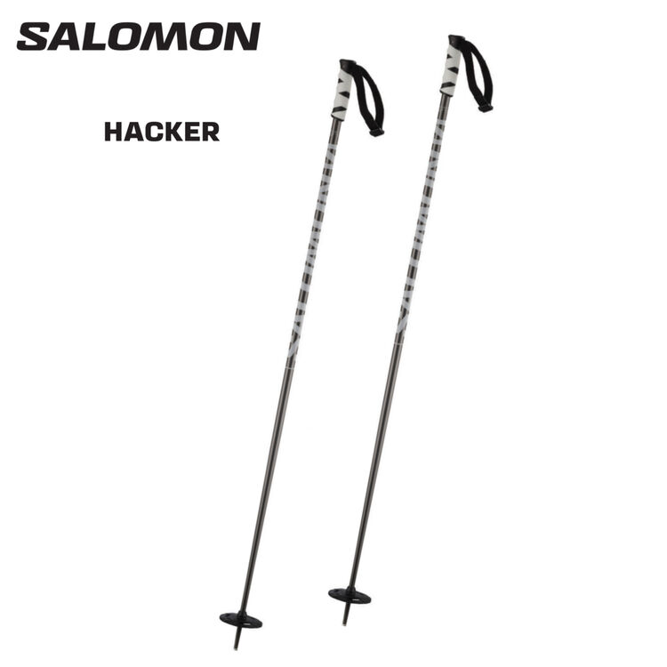 

Salomon Лыжные палки YVES для мужчин и женщин, универсальная модель Hacker для фриски, размер 110 см