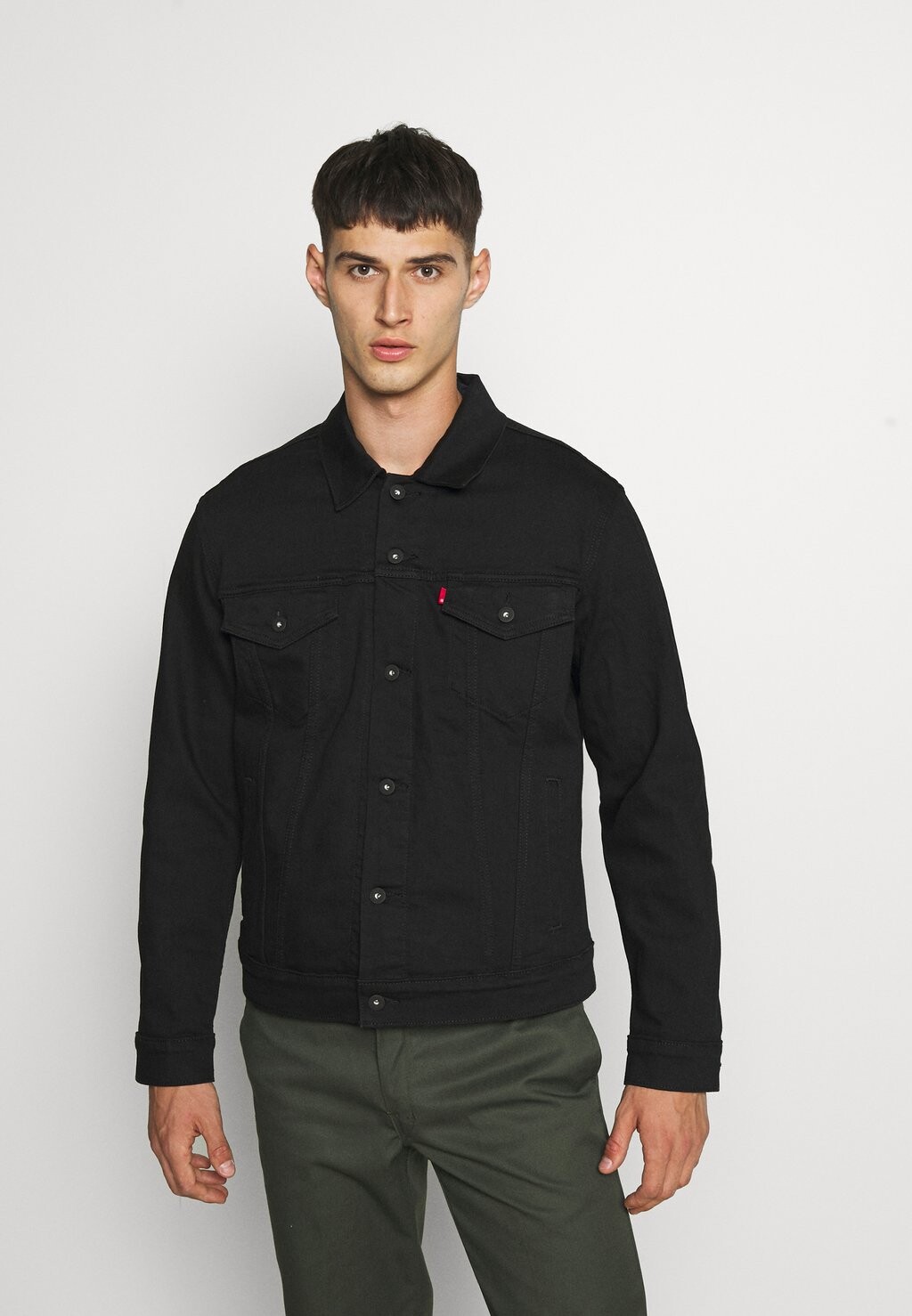 

Джинсовая куртка Levi's THE TRUCKER JACKET, цвет Blacks, Черный, Джинсовая куртка Levi's THE TRUCKER JACKET, цвет Blacks