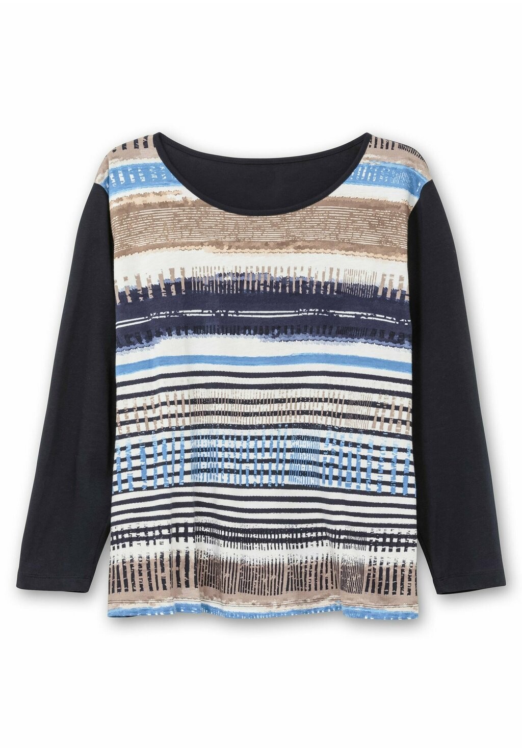 

Топ с длинными рукавами Sheego, синий