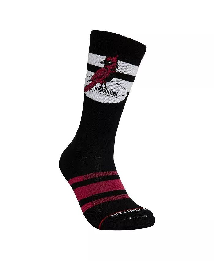 

Мужские и женские носки Arizona Cardinals Lateral Crew Mitchell & Ness, черный