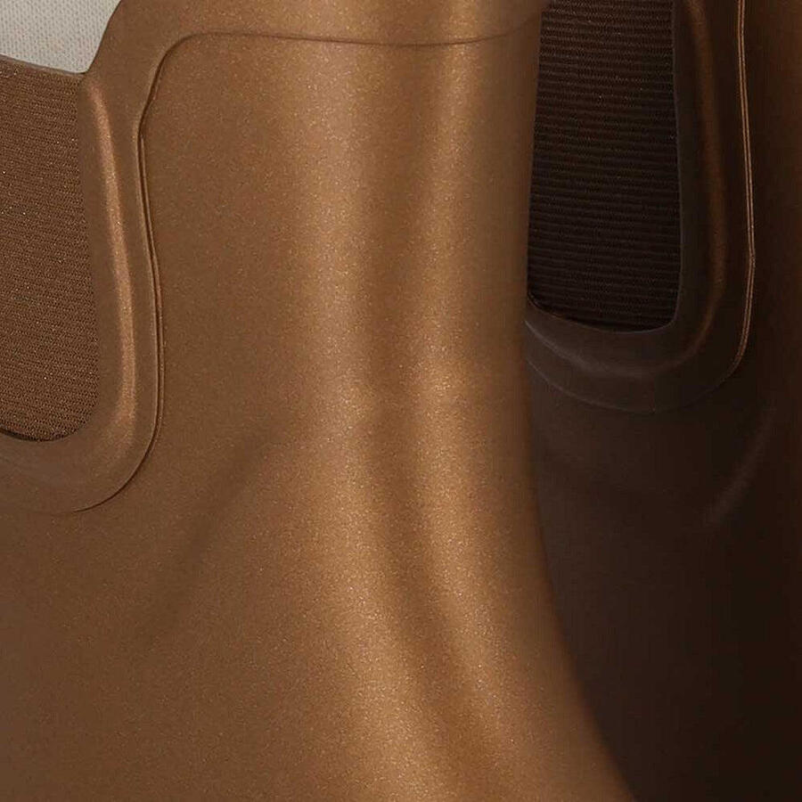 XQ FOOTWEAR Женские сапоги Chelsea Wellington – металлик – 100% резина – фестивальные сапоги — фото 3