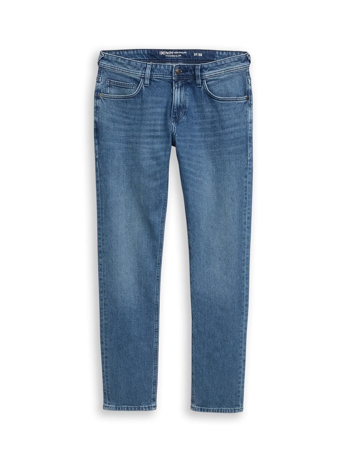 

TOM TAILOR DENIM Джинсы 'Piers' в синем дениме, Slim fit