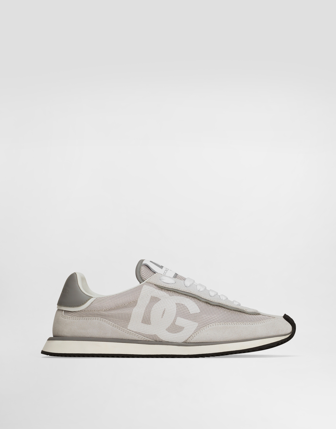 

Кроссовки dg cushion из комбинированных материалов Dolce & Gabbana, серый