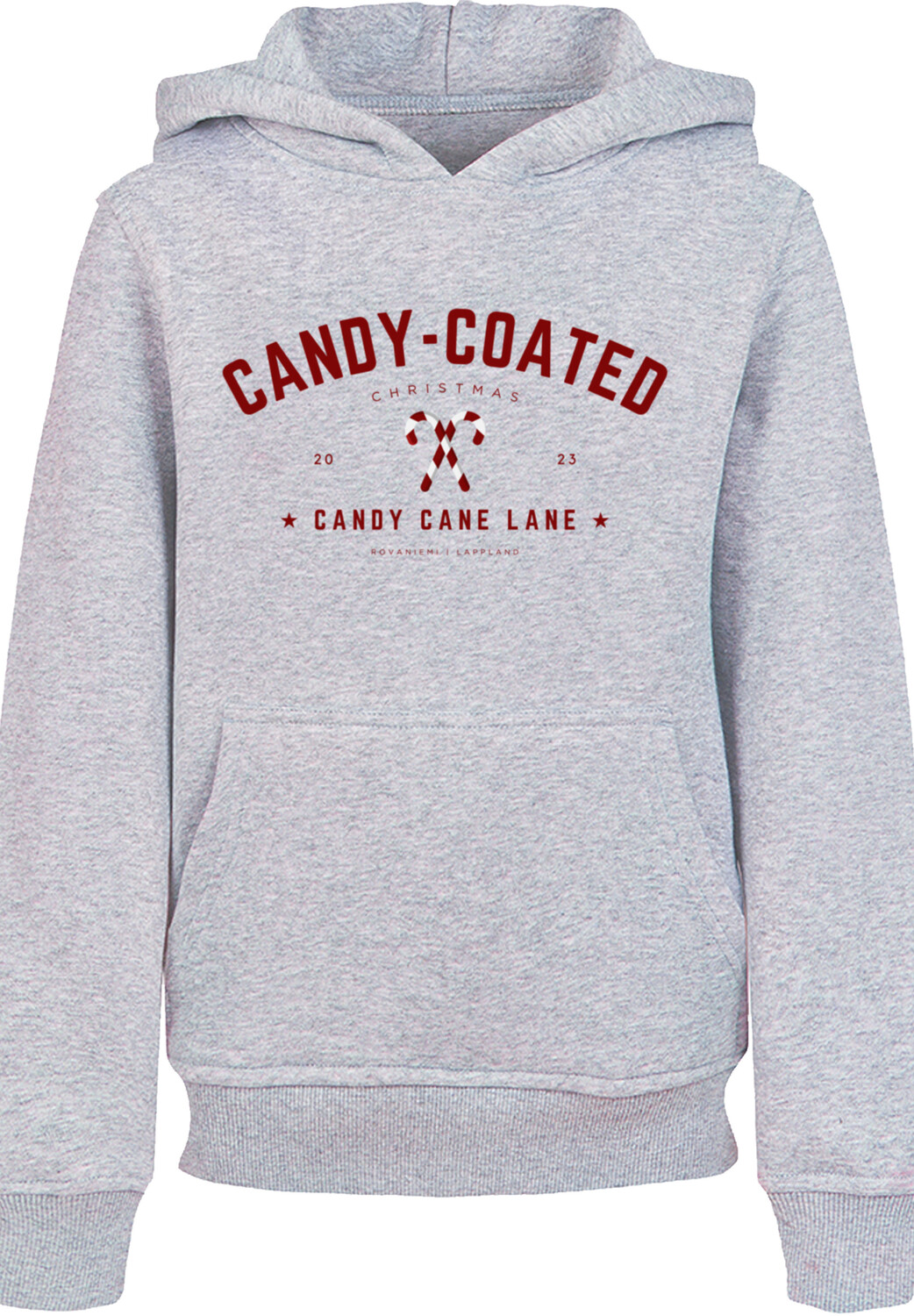 

Пуловер F4NT4STIC Hoodie Weihnachten Candy Coated Christmas, цвет grau meliert