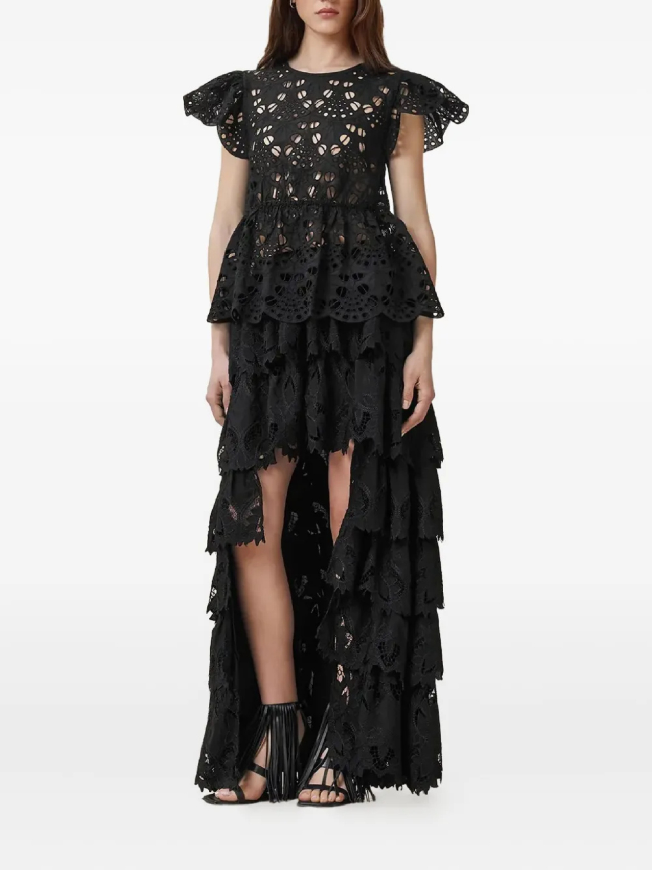 

Юбка AllSaints Cavarly, черный