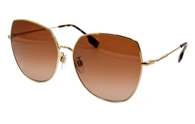 

Burberry Солнцезащитные очки женские с золотисто-коричневым градиентом, Gold/Brown Gradient
