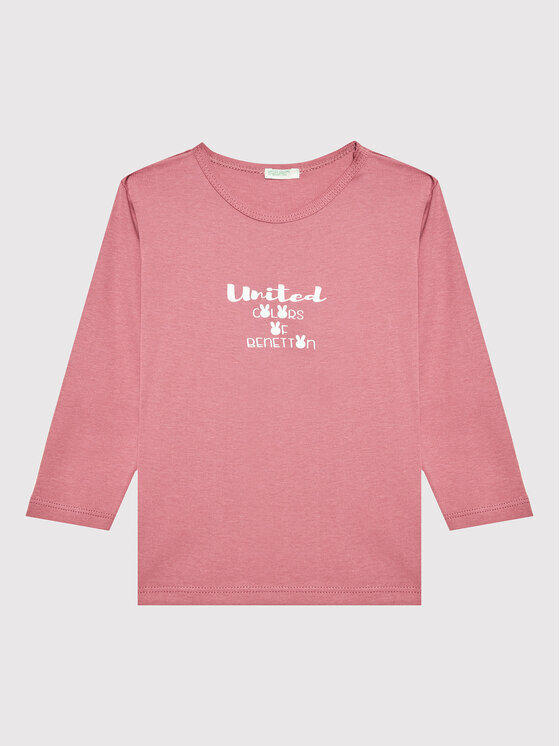 

Блуза стандартного кроя United Colors Of Benetton, розовый