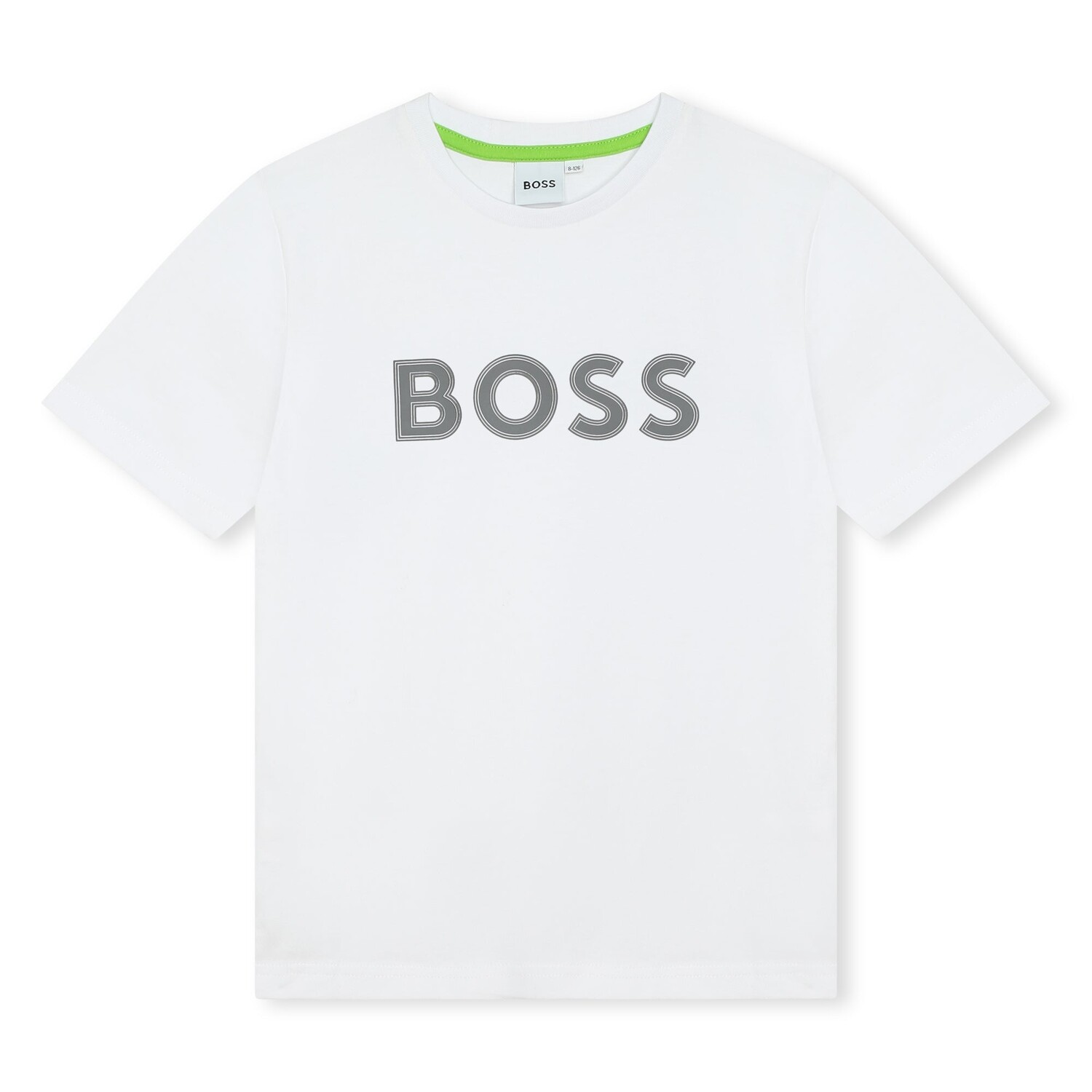 

Белая футболка с логотипом BOSS, белый