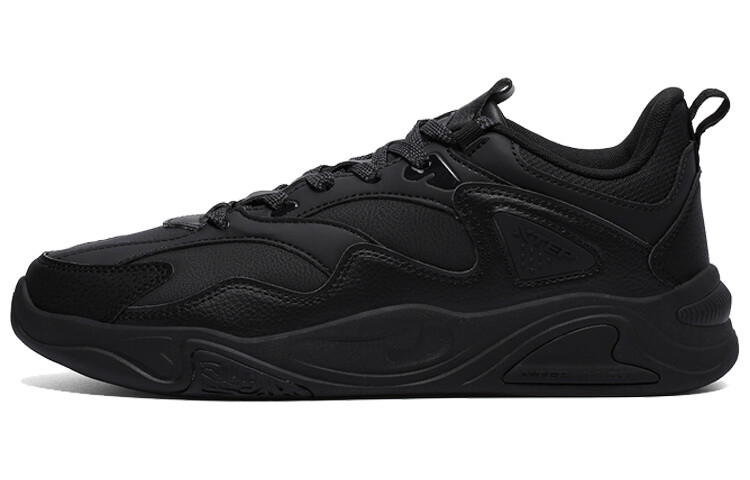 

Кроссовки XTEP Casual Shoes Men Low-Top Black, Черный, Кроссовки XTEP Casual Shoes Men Low-Top Black