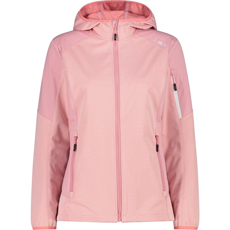 

Funktionsjacke женская куртка на молнии с капюшоном Cmp, цвет rose