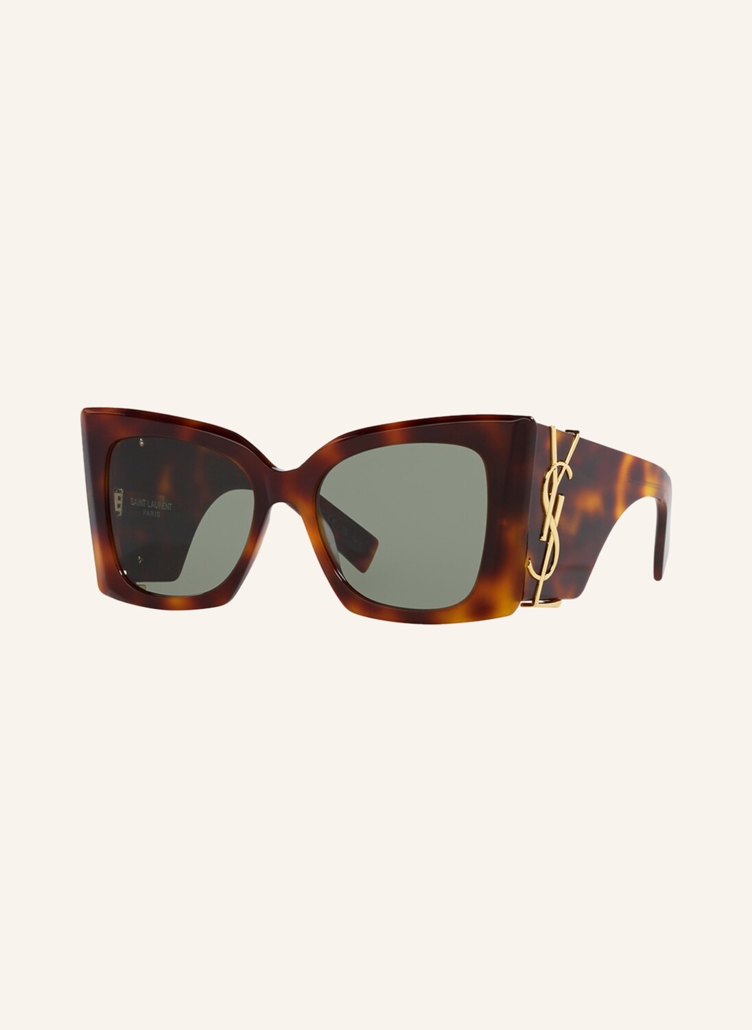 

Солнцезащитные очки sl m119 SAINT LAURENT, цвет 4402J1 - HAVANA/GRÜN