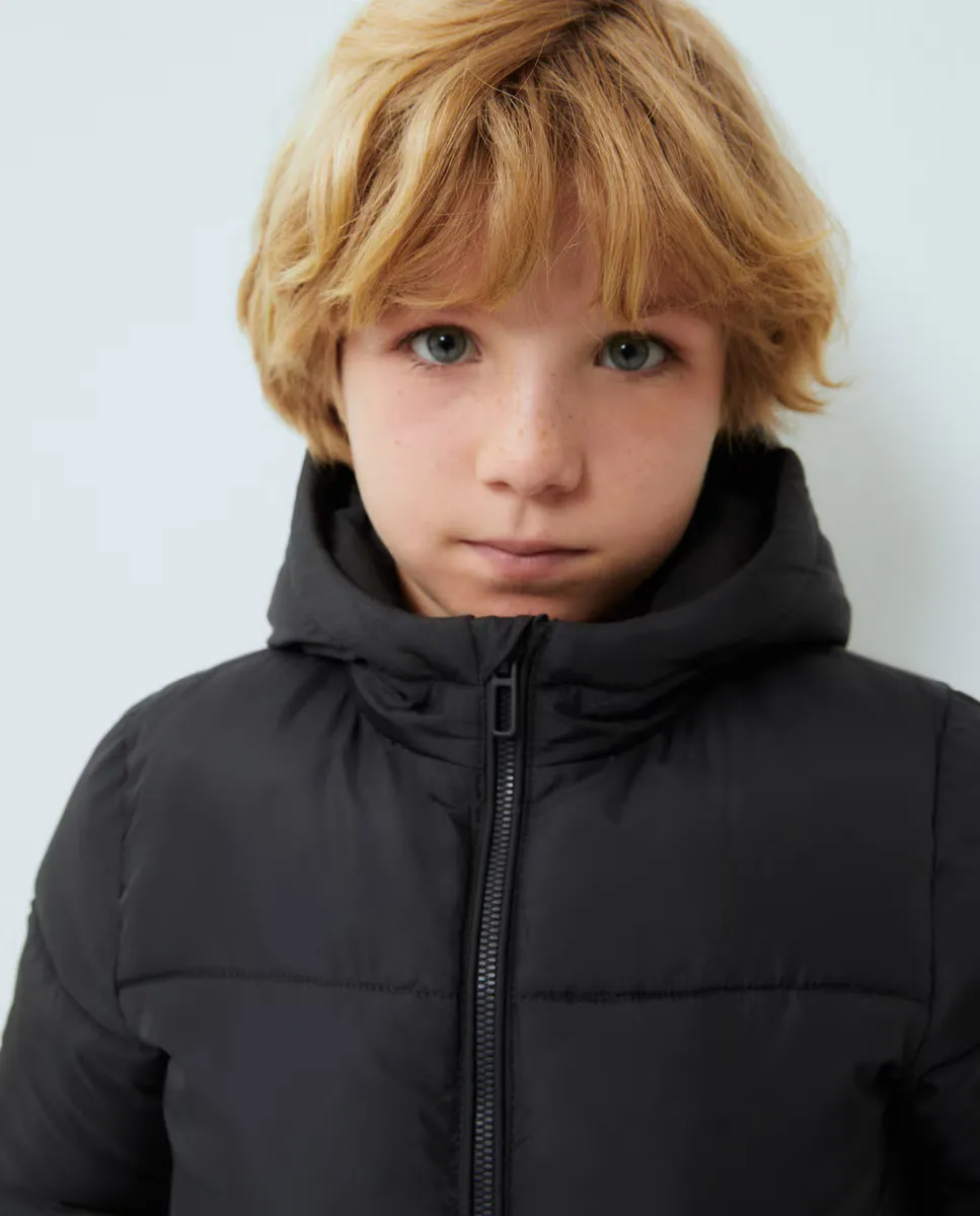 

Базовая однотонная детская парка Kids El Corte Inglés, антрацит