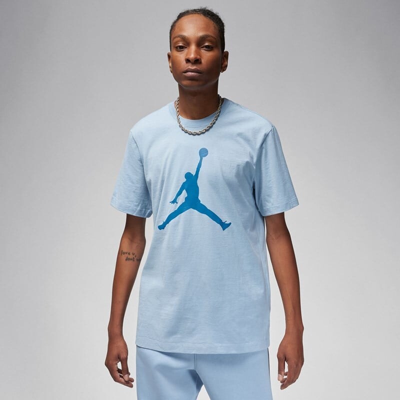 

Мужская футболка j jumpman ss Crew Jordan, голубой