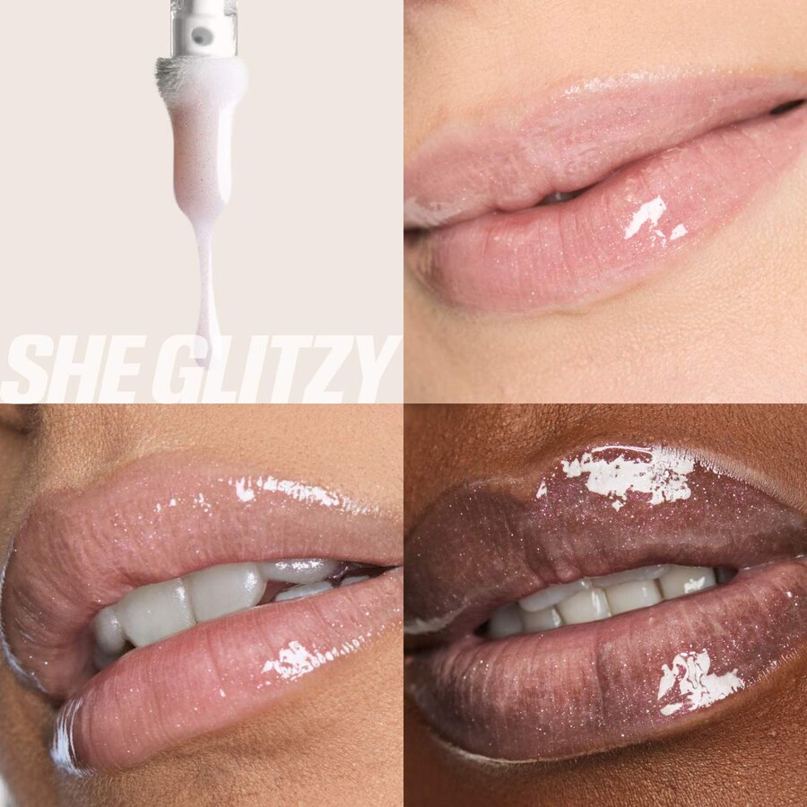 Блестящий нелипкий блеск для губ Faux Filler HUDA BEAUTY, 0.13 oz /3.9 mL, She Glitzy — фото 3