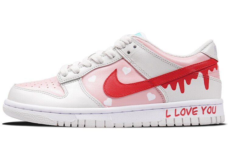 

Кроссовки Nike Dunk Skateboard Shoes Women's Low-Top Pink