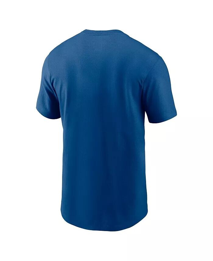 Мужская футболка Royal Indianapolis Colts Primetime с надписью Essential Nike, синий — фото 2