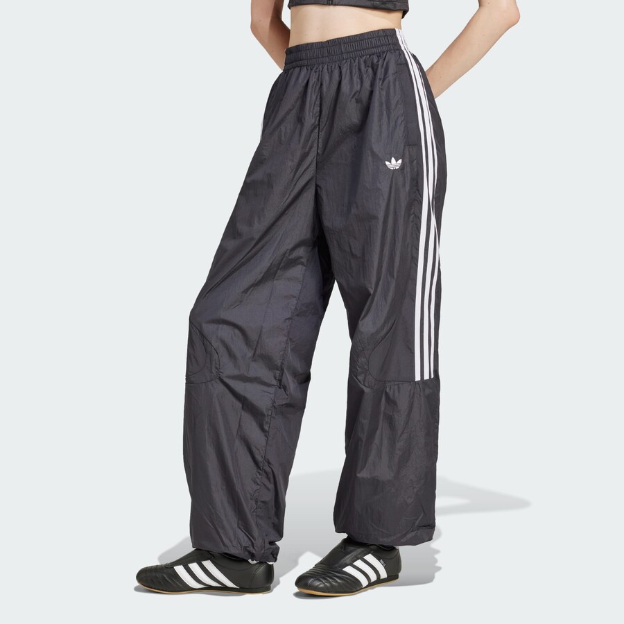 Брюки свободного кроя ADIDAS ORIGINALS Adicolor Teamgeist, черный — фото 2