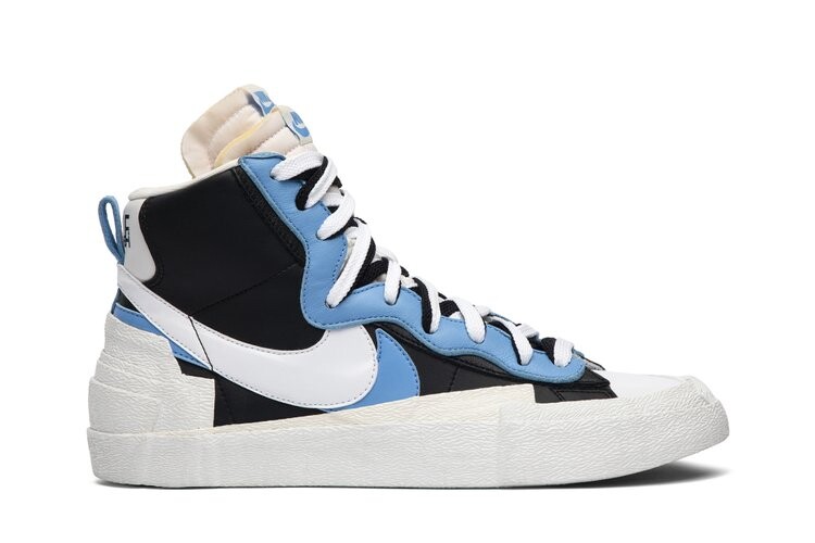 

Кроссовки Nike sacai x Blazer Mid 'Black Blue', синий