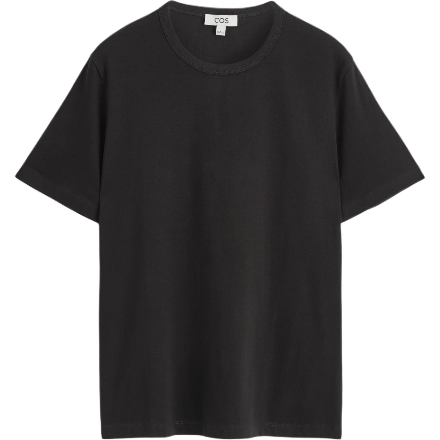 

COS Футболка мужская Black с круглым вырезом, Черный, COS Футболка мужская Black с круглым вырезом