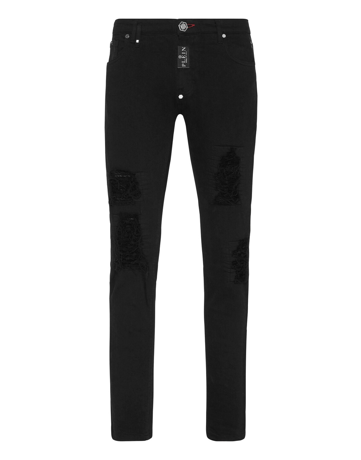 

Джинсовые брюки Rock Star Fit Philipp Plein, черный