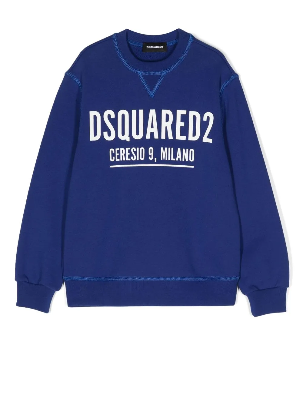 

Толстовка с логотипом DSQUARED2 KIDS, синий