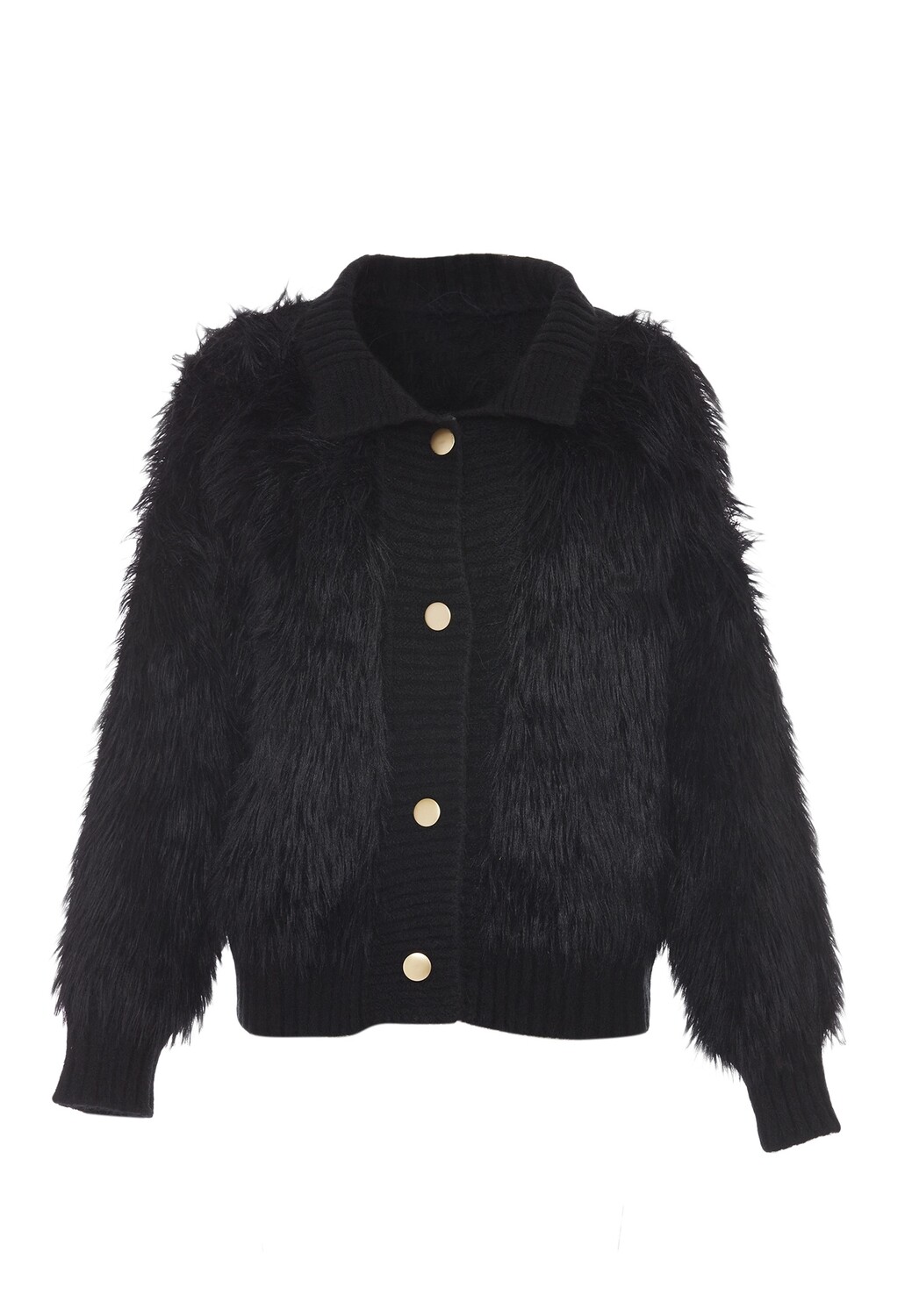 

Толстовка Poomi Strickjacke, черный