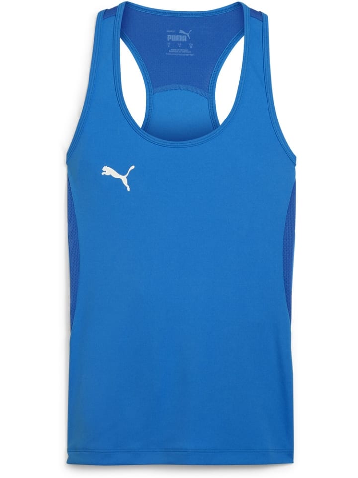 

Puma Спортивная футболка «TemGoal Tank Top» синего цвета, Синий, Puma Спортивная футболка «TemGoal Tank Top» синего цвета