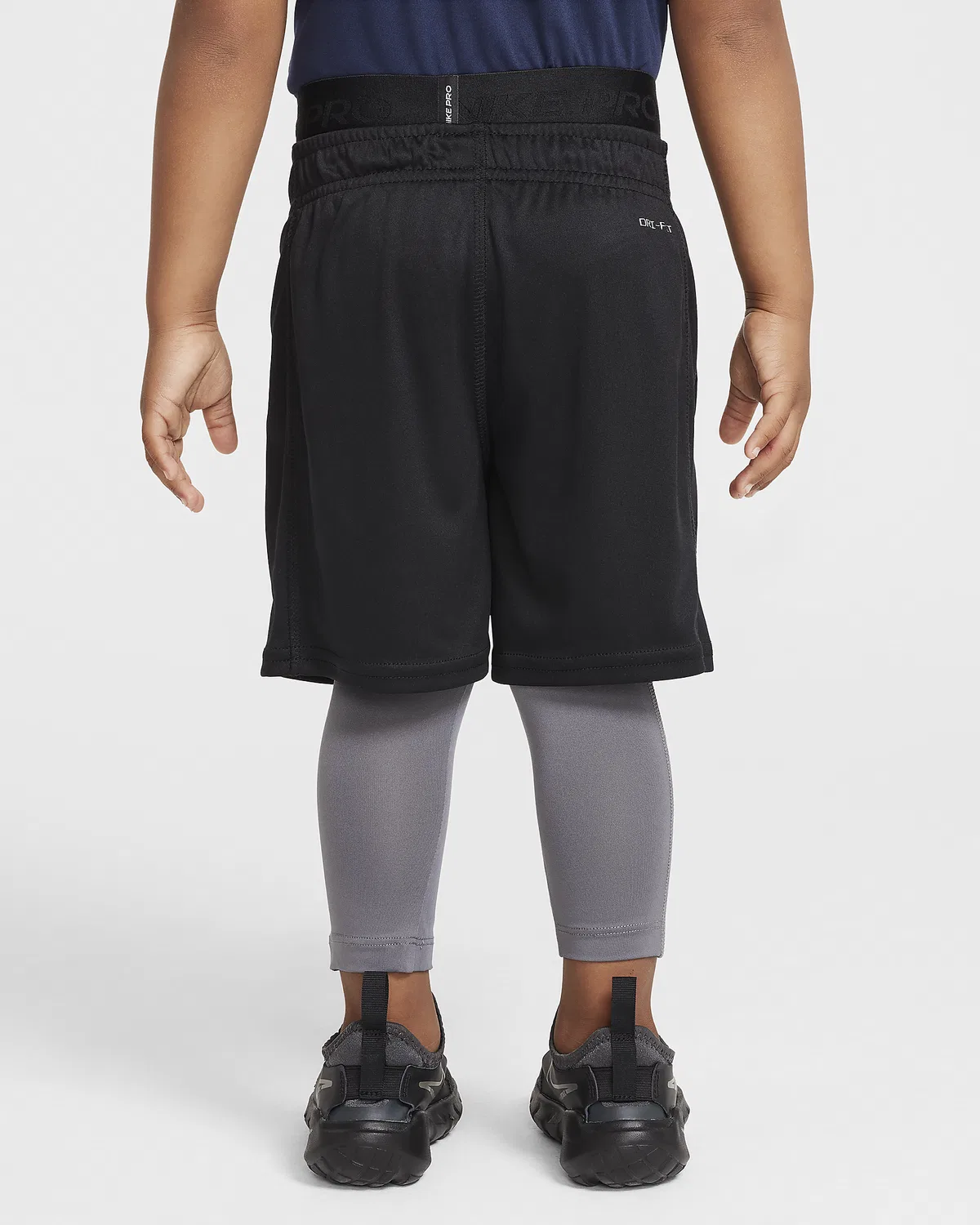 Тоддлер Dri-FIT лосины Nike Pro, Smoke Grey — фото 2