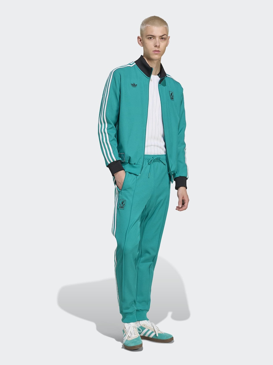 Зауженные спортивные брюки ADIDAS PERFORMANCE, зеленый — фото 2