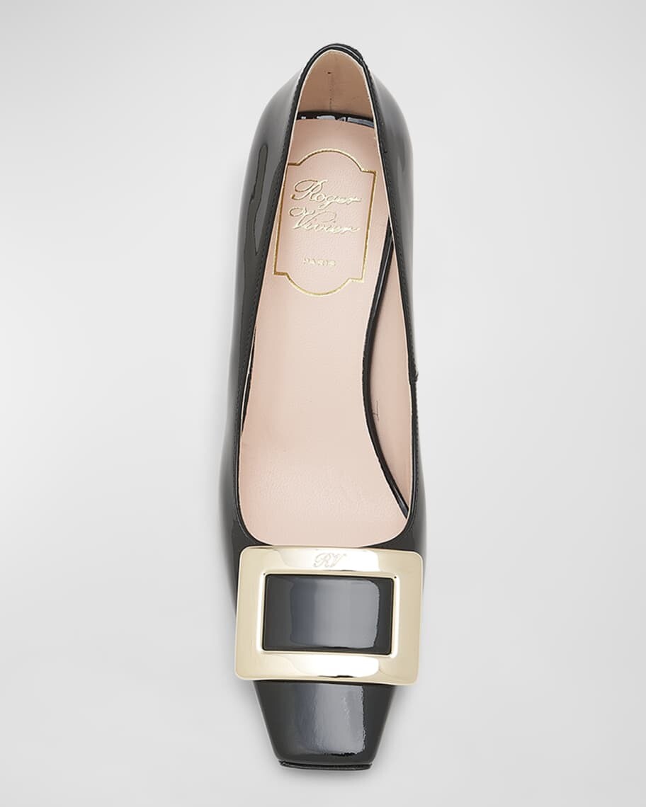 Туфли-лодочки Belle Vivier с пряжкой 75 мм Roger Vivier — фото 4