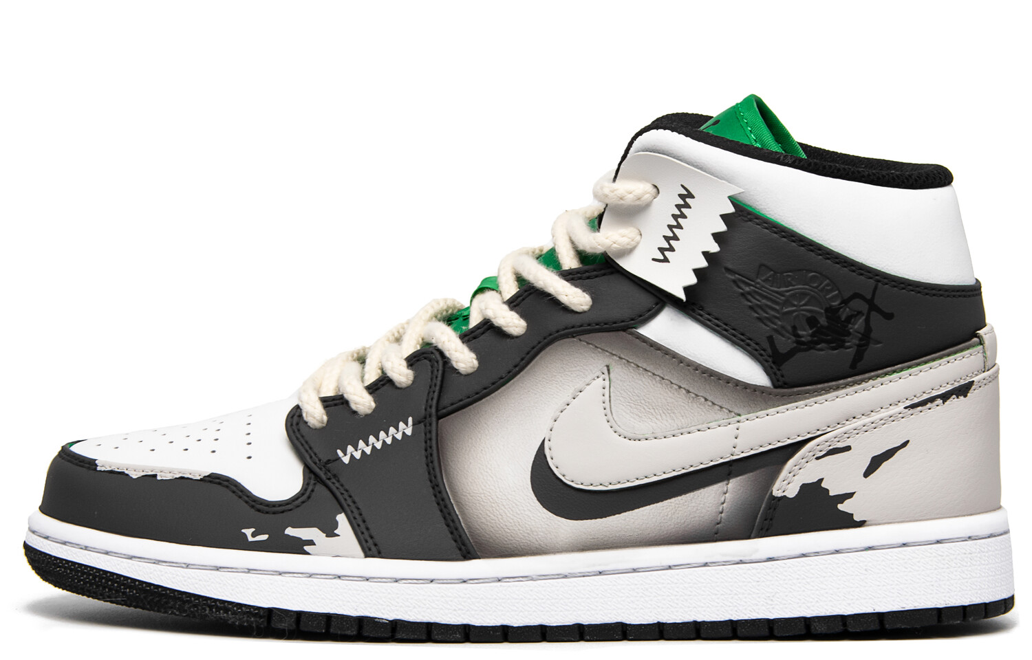 

Кроссовки Air Jordan 1 Vintage Basketball Shoes Women's High-Top Black