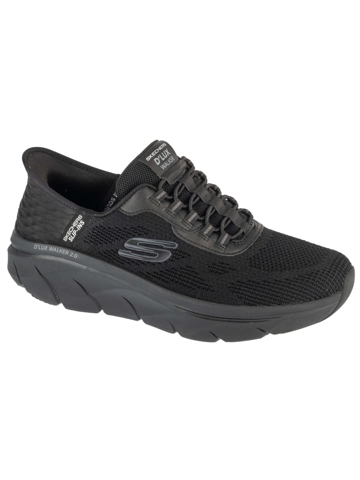 

Кроссовки на шнуровке Skechers, черный