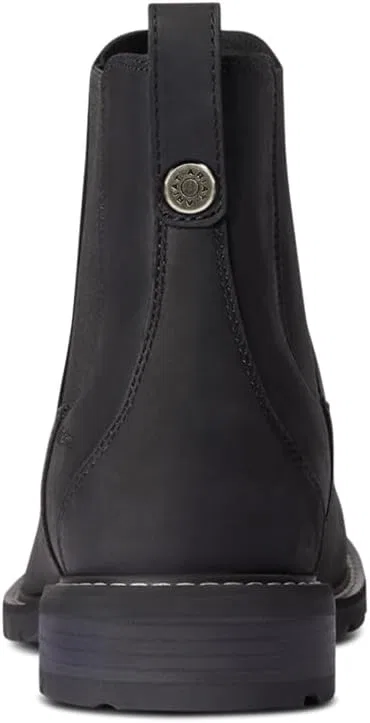 Мужские водонепроницаемые ботинки челси ARIAT Wexford, Black — фото 4