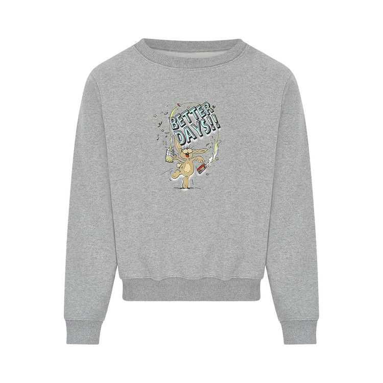 

Свитер Martine Rose Doll Crew, Grey Marl/Better Days Bunny
