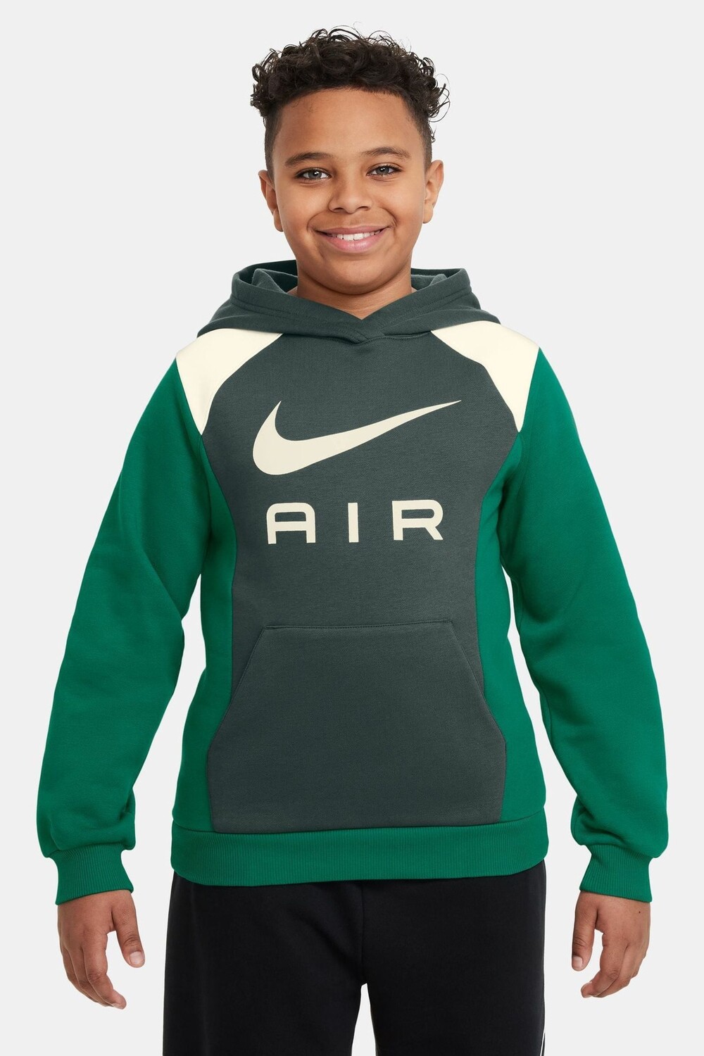 

Толстовка с капюшоном Air overhead Nike, зеленый