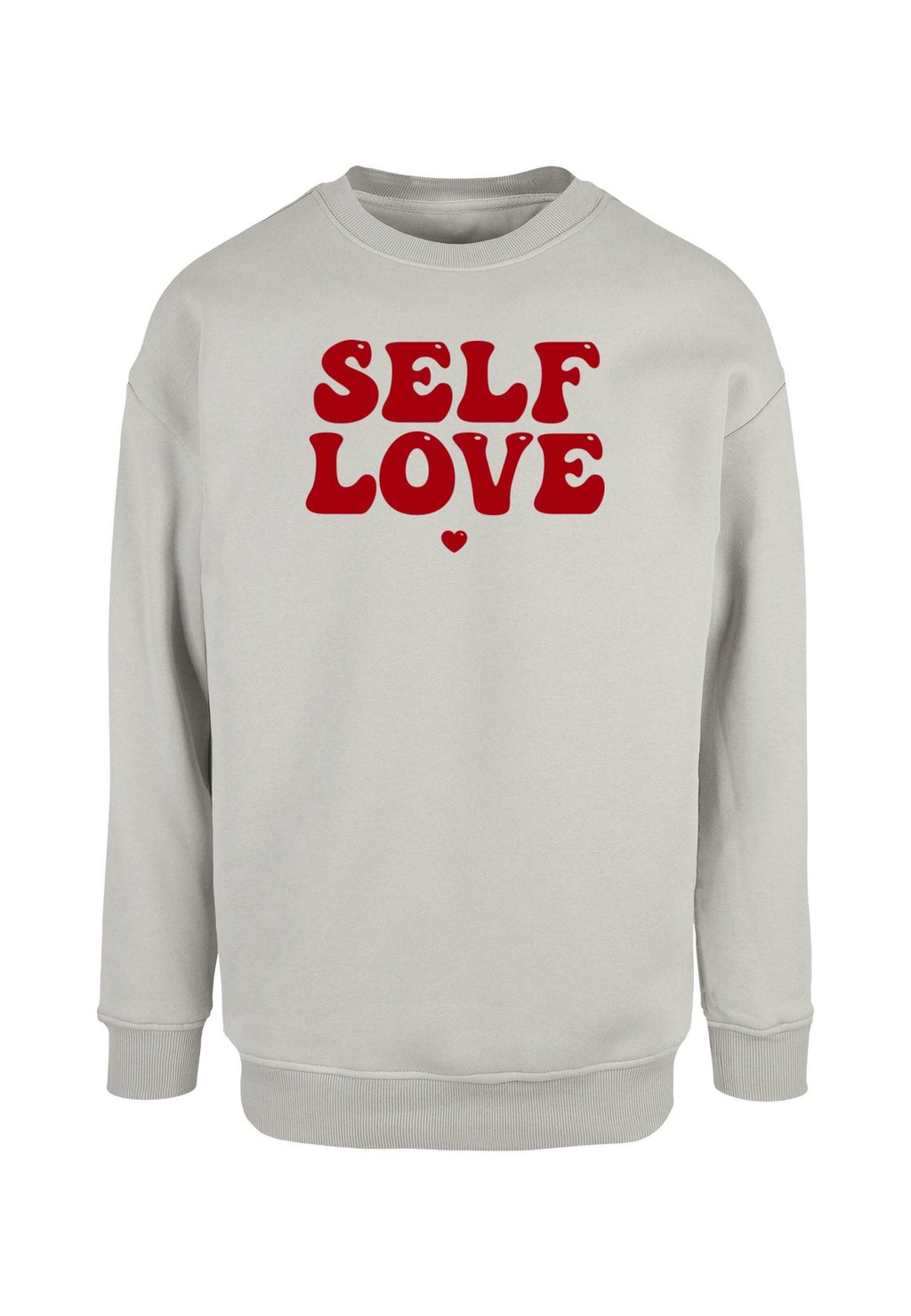 

Толстовка WORDING SELF LOVE CREWNECK Merchcode, темно-серый