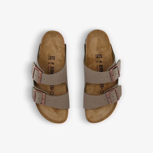 Сандалии arizona из искусственной кожи Birkenstock, цвет stone — фото 2