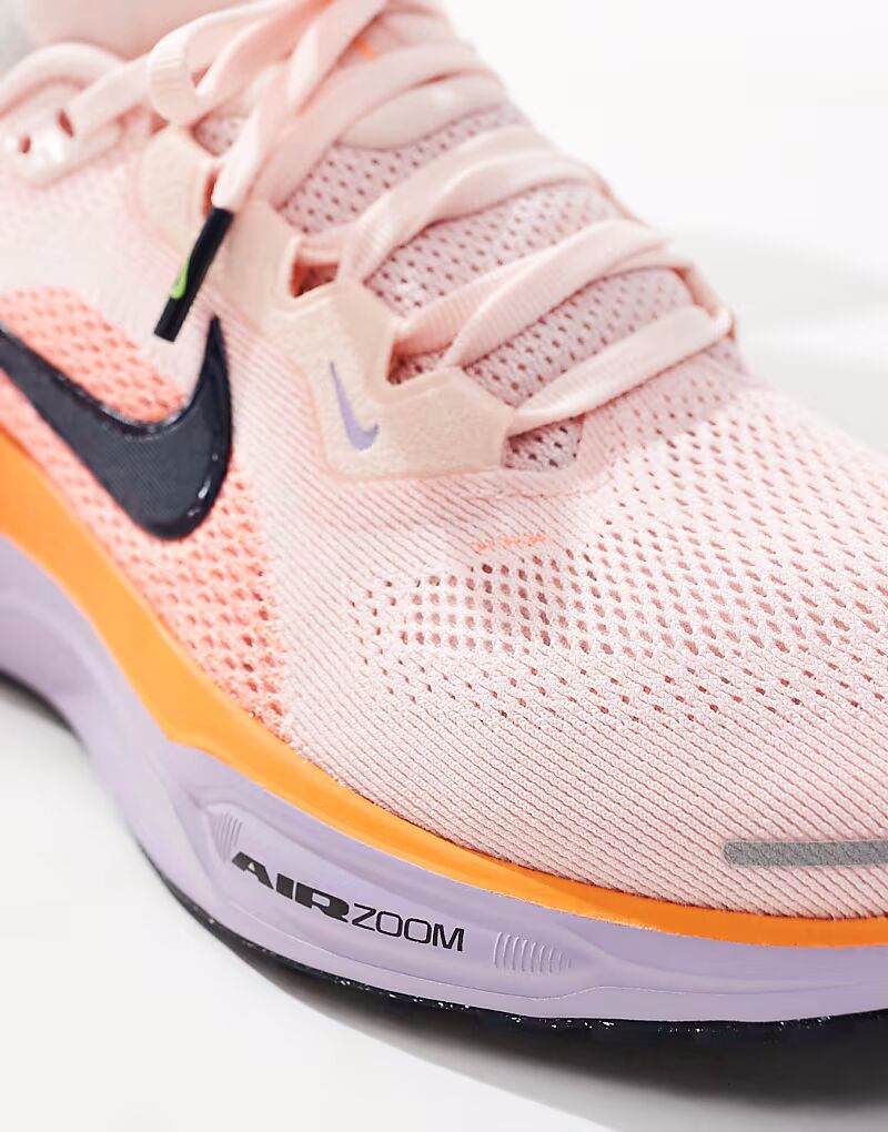Кроссовки Nike Running Air Zoom Pegasus 41 розового и оранжевого цветов — фото 4