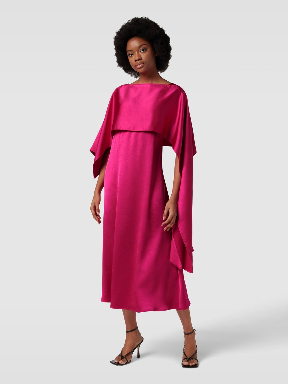 

Вечернее платье с палантином модель 'GAMBERO' Weekend Max Mara, фуксия