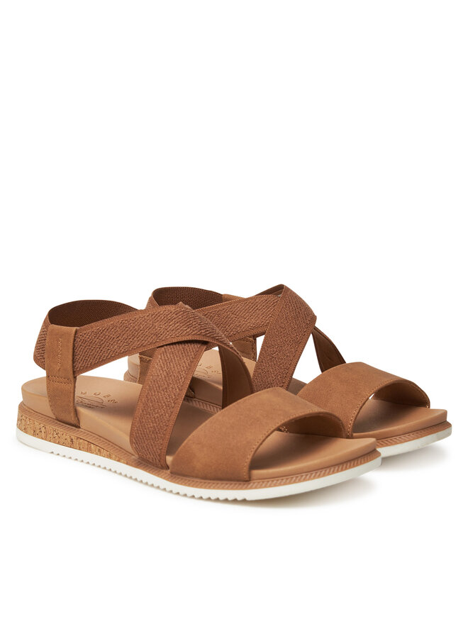Сандалии BOBS Desert Kiss Low 114705/CSNT Skechers, коричневый — фото 2