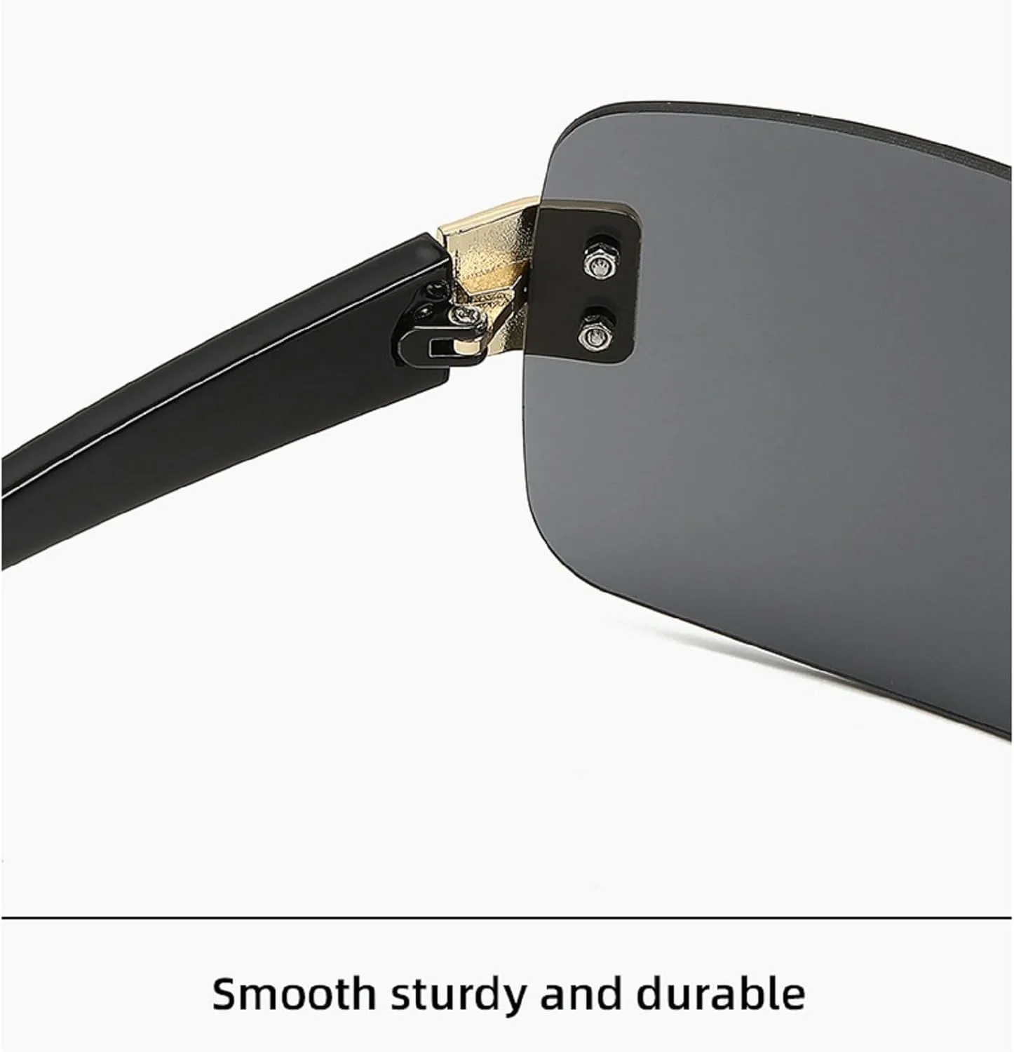 

Женские цельные солнцезащитные очки, летние, большие, в стиле Y2K, квадратные, солнцезащитные очки-щитки для активного отдыха, с защитой от УФ-излучения mincl, Blue