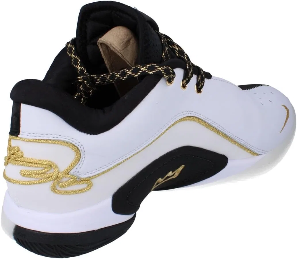 Мужские кроссовки Nike Lebron XXII, White Black Metallic Gold 100 — фото 3