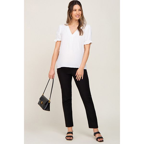 

Брюки для беременных Stretchy Slim Fit Crop Pinkblush