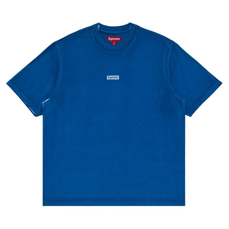 

Майка Supreme Overprint Small Box Short-Sleeve Top, синий