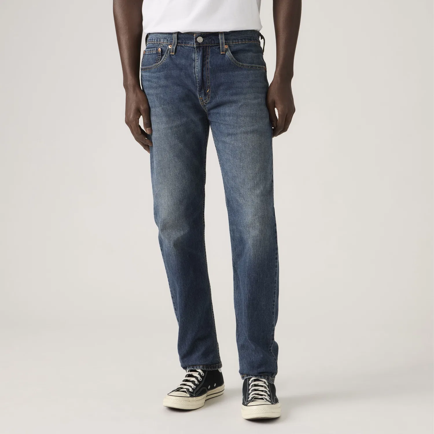 Мужские джинсы 502 Taper Performance Cool Levi's, Dark Wash — фото 2