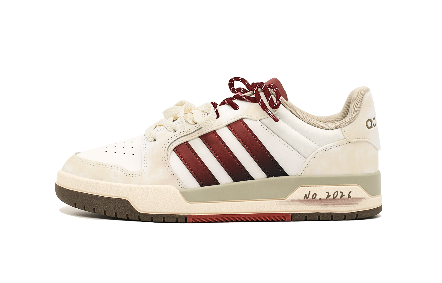 

Adidas Neo Entrap Red Tea White Coffee низкие скейтерские кроссовки унисекс белый красный