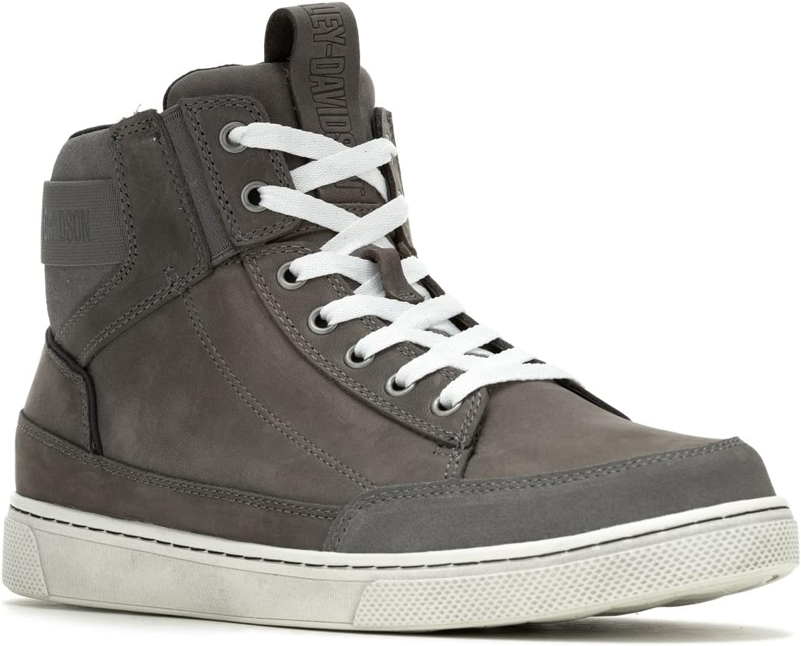 

Мужские мотоциклетные ботинки Harley-Davidson Bauman 11 см D50002 D50003, серый