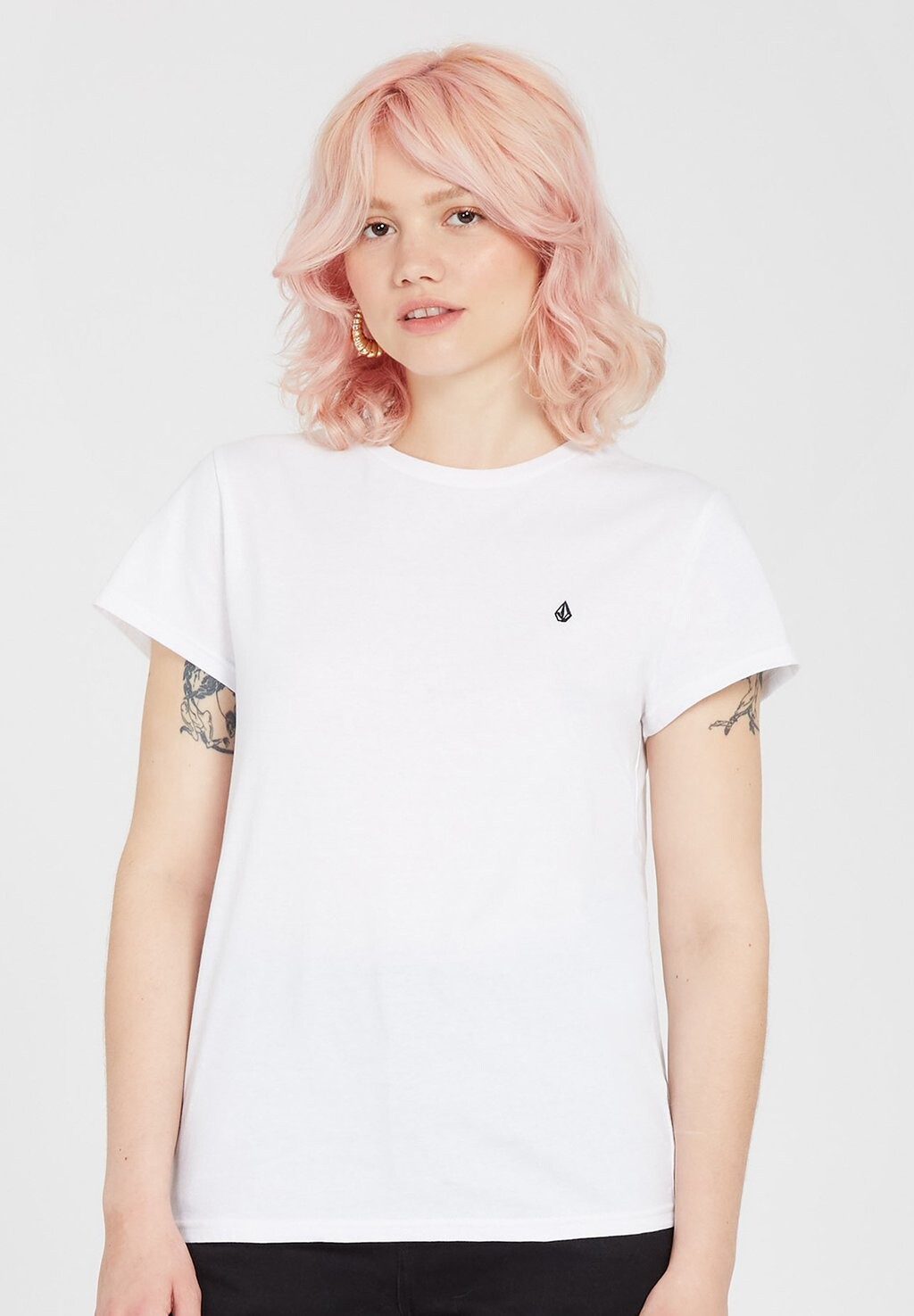 

Футболка базовая STONE BLANKS Volcom, цвет white